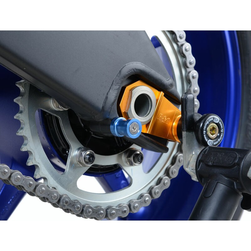 Pions de bras oscillant R&G RACING M10 bleu Pions de bras oscillant R&G RACING M10 bleu – Image 6