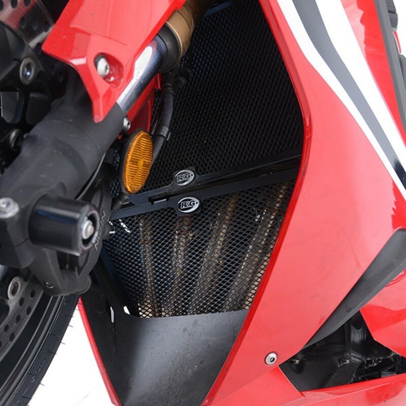 Grille de collecteur R&G RACING noir Honda CBR650R Grille de collecteur R&G RACING noir Honda CBR650R
