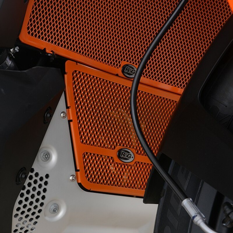 Grille de collecteur R&G RACING orange KTM 790 Adventure Grille de collecteur R&G RACING orange KTM 790 Adventure