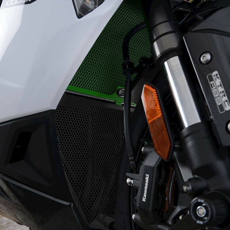 Grille de collecteur R&G RACING vert Kawasaki Ninja 1000SX Grille de collecteur R&G RACING vert Kawasaki Ninja 1000SX