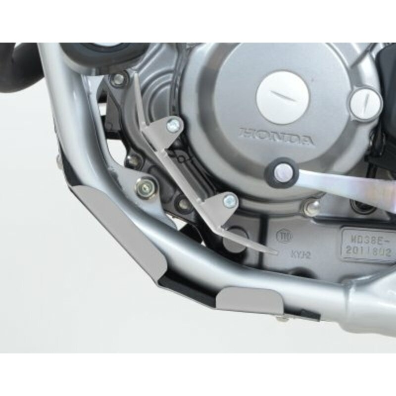 Protection moteur gauche R&G RACING alu noir Honda CRF250M/250L Protection moteur gauche R&G RACING alu noir Honda CRF250M/250L – Image 3