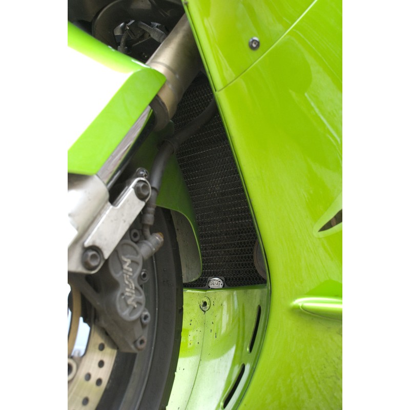 Protection de radiateur R&G RACING noir Kawasaki Ninja ZX-12R Protection de radiateur R&G RACING noir Kawasaki Ninja ZX-12R