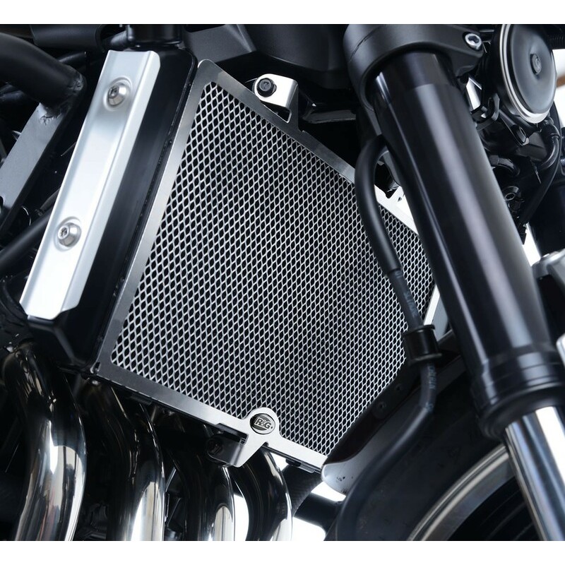 Protection de radiateur R&G RACING verte Kawasaki Z900RS Protection de radiateur R&G RACING verte Kawasaki Z900RS