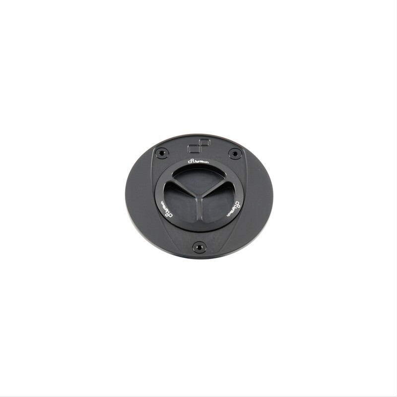Bouchon de réservoir LIGHTECH aluminium à vis - noir Bouchon de réservoir LIGHTECH aluminium à vis - noir