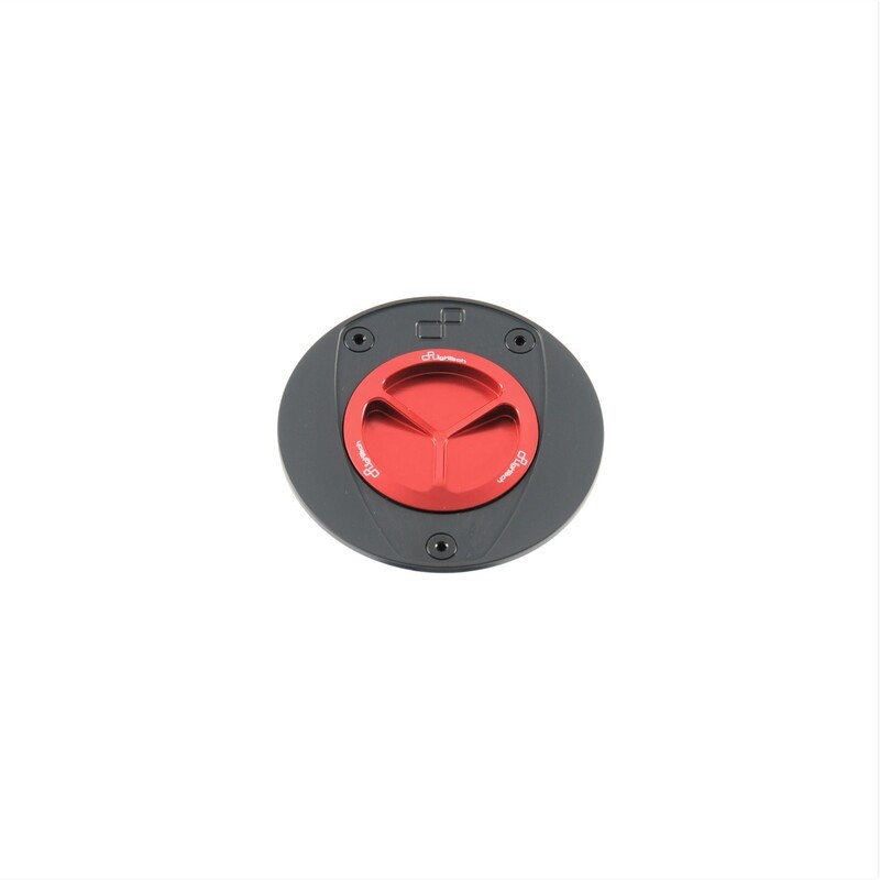 Bouchon de réservoir LIGHTECH aluminium à vis - rouge Bouchon de réservoir LIGHTECH aluminium à vis - rouge