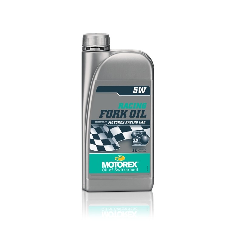 Huile de fourche MOTOREX Racing Fork Oil - 5W 1L Huile de fourche MOTOREX Racing Fork Oil - 5W 1L