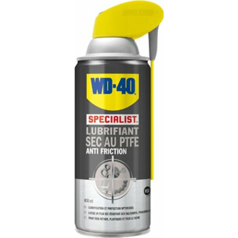 Lubrifiant sec PTFE WD-40 Specialist® - Spray 400 ml Lubrifiant sec PTFE WD-40 Specialist® - Spray 400 ml