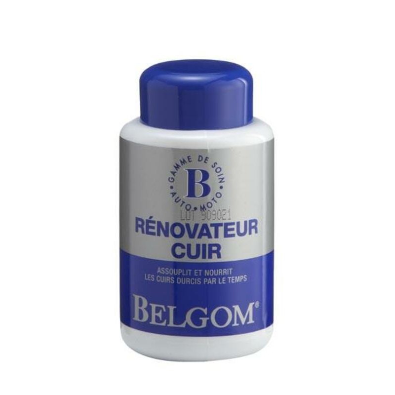 Rénovateur cuir BELGOM - flacon 250ml Rénovateur cuir BELGOM - flacon 250ml