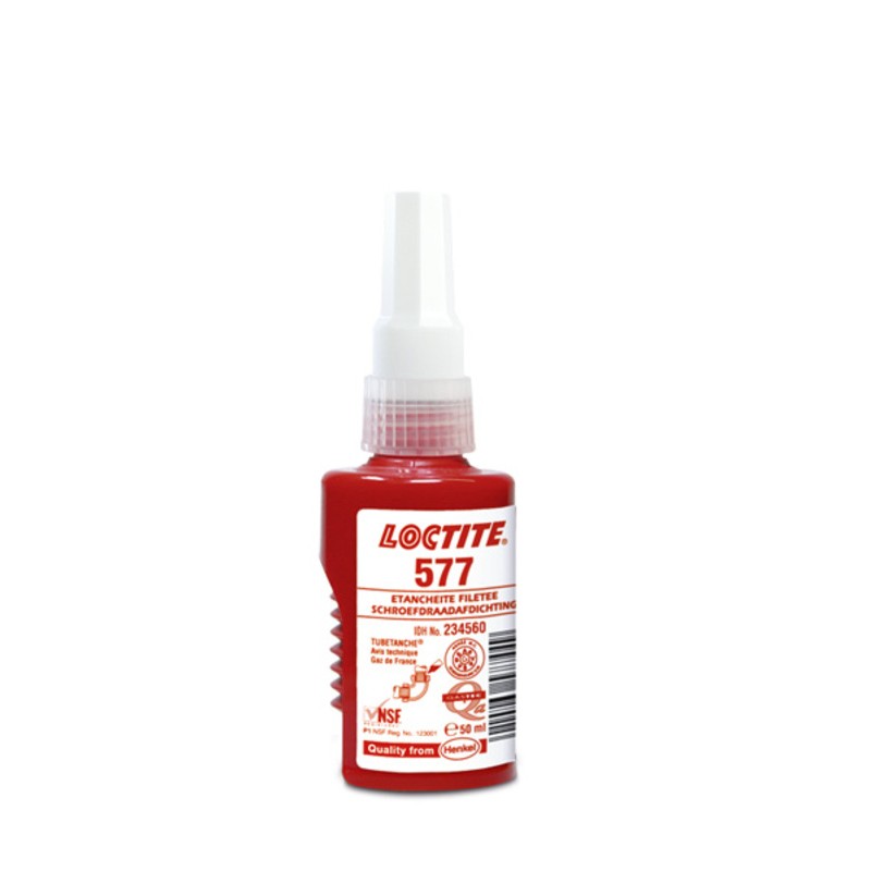 Etanchéité des raccords filetés LOCTITE 577 - 50ml Etanchéité des raccords filetés LOCTITE 577 - 50ml