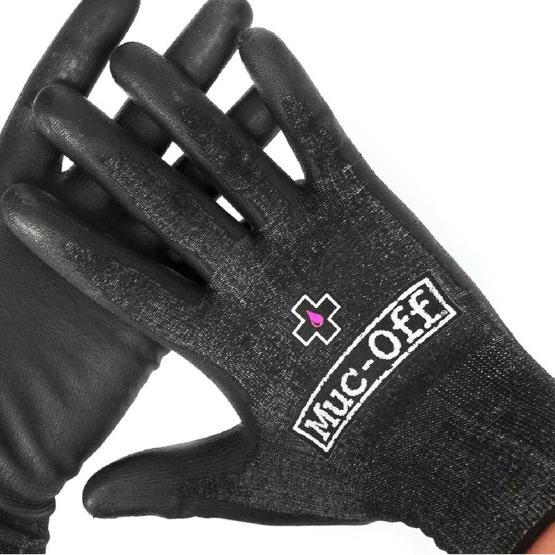 Gants d'atelier MUC-OFF noir Taille M Gants d'atelier MUC-OFF noir Taille M