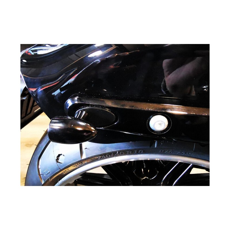 Cache-orifice clignotants arrière V PARTS 2 pièces - Harley Davidson Cache-orifice clignotants arrière V PARTS 2 pièces - Harley Davidson – Image 2