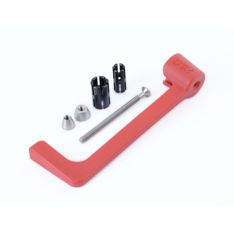 Protection de levier R&G RACING moulé - rouge Aprilia RS660 Protection de levier R&G RACING moulé - rouge Aprilia RS660