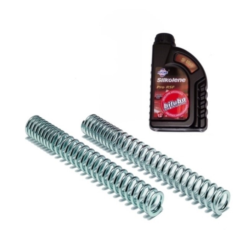 Ressorts de fourche BITUBO MF032 progressifs - avec huile Ressorts de fourche BITUBO MF032 progressifs - avec huile