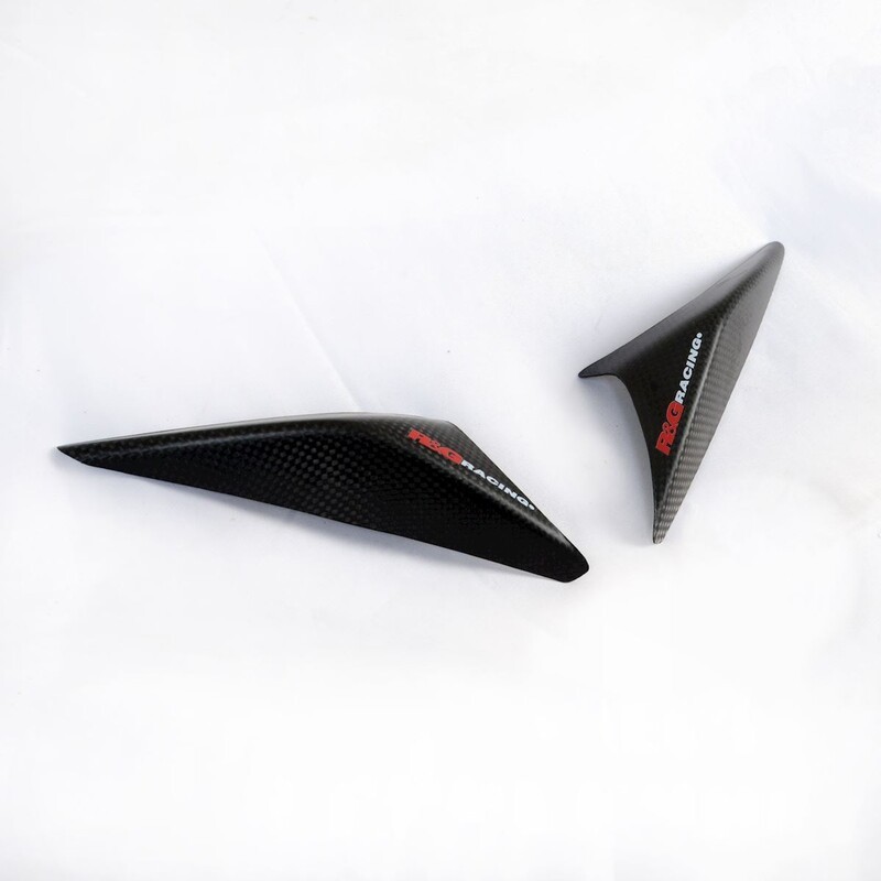 Sliders de coque arrière R&G RACING - carbone matte Sliders de coque arrière R&G RACING - carbone matte