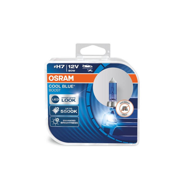 Ampoule OSRAM Cool Blue Boost H7 12V/80W - X2 Ampoule OSRAM Cool Blue Boost H7 12V/80W - X2 – Image 3