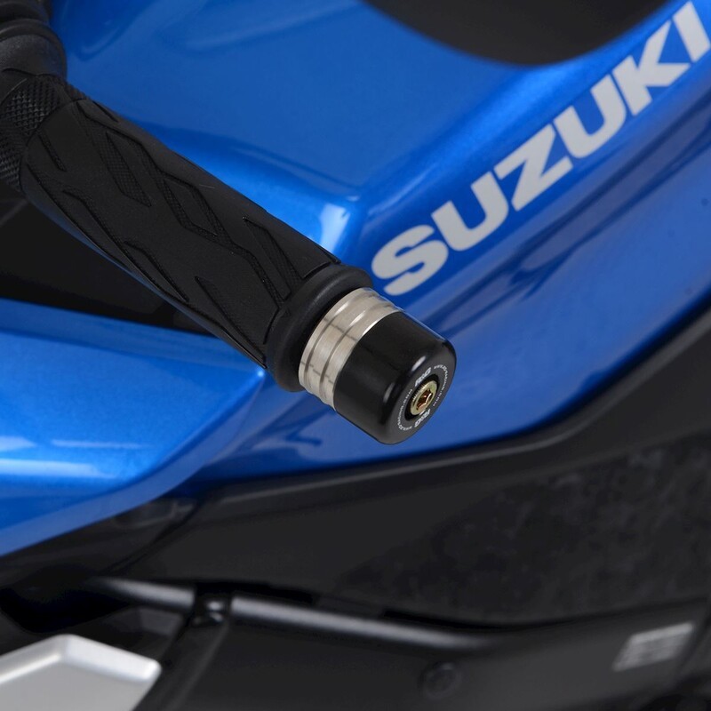 Embouts de guidon R&G RACING Noir - Suzuki Embouts de guidon R&G RACING Noir - Suzuki