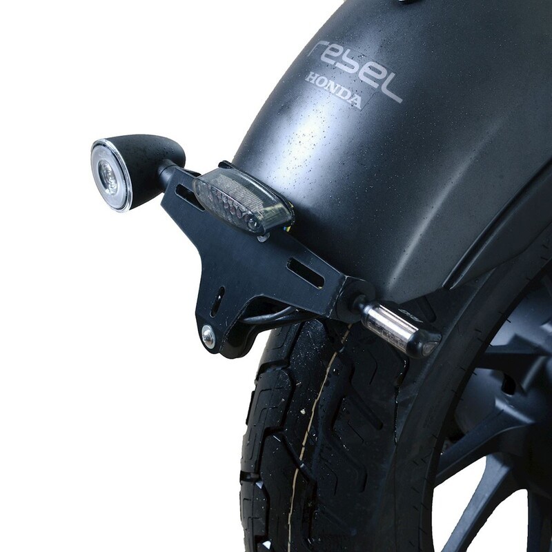 Support de plaque R&G RACING noir - Honda CMX500 Rebel (S) Support de plaque R&G RACING noir - Honda CMX500 Rebel (S)