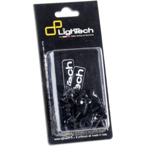 Kit vis de cadre LIGHTECH ergal noir - Triumph Speed Triple 765R / RS