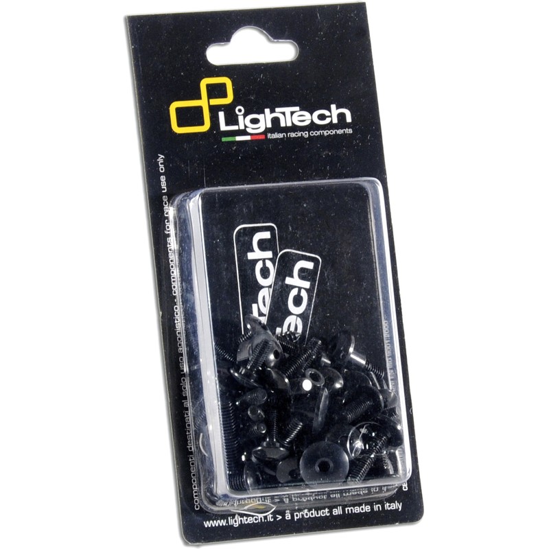 Kit vis de cadre LIGHTECH ergal noir - Triumph Speed Triple 765R / RS Kit vis de cadre LIGHTECH ergal noir - Triumph Speed Triple 765R / RS
