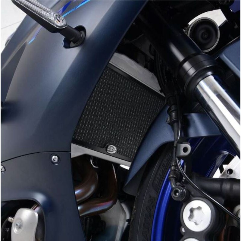 Protection de radiateur R&G RACING titane - Yamaha R7 Protection de radiateur R&G RACING titane - Yamaha R7