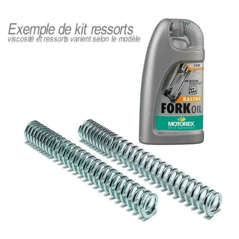 Kit ressort de fourche BITUBO tarage 0,8 avec huile de fourche MOTOREX Honda CB900F Hornet Kit ressort de fourche BITUBO tarage 0,8 avec huile de fourche MOTOREX Honda CB900F Hornet