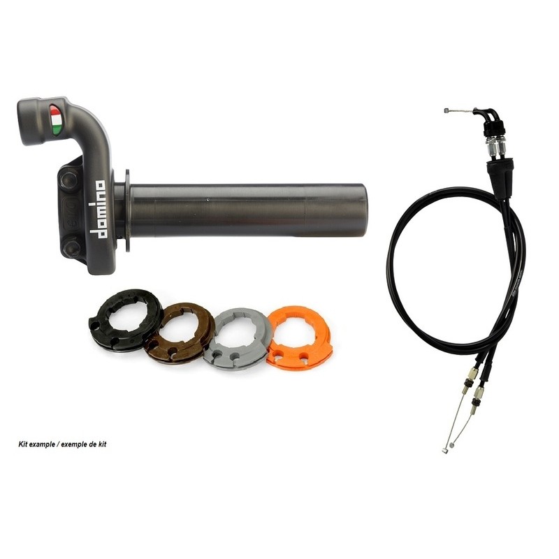 Kit poignées DOMINO KRK Evo avec câbles Kit poign������es DOMINO KRK Evo avec c������bles