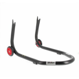 B������quille arri������re BIHR Home Track fixe supports en "V" noir mat roues rouge