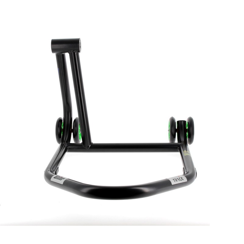 Béquille monobras gauche BIHR Home Track noir mat roues vert Béquille monobras gauche BIHR Home Track noir mat roues vert – Image 5