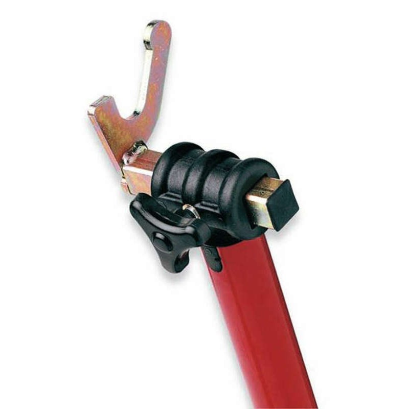 Béquille arrière universelle BIKE LIFT rouge avec supports en "V" Béquille arrière universelle BIKE LIFT rouge avec supports en "V" – Image 2