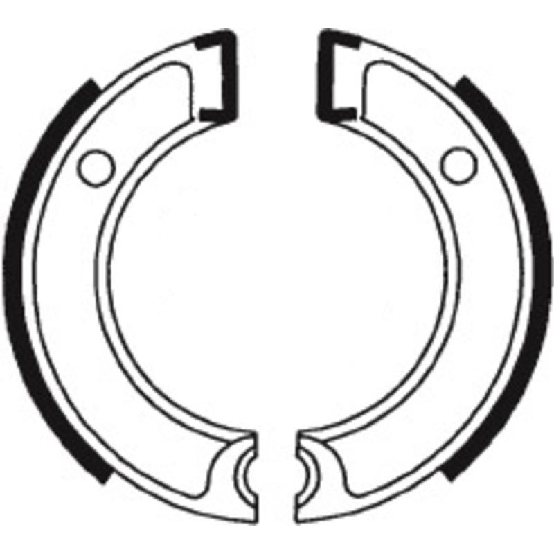 Mâchoires de frein TECNIUM Scooter/Off-Road organique - BA112 M������choires de frein TECNIUM Scooter/Off-Road organique - BA112