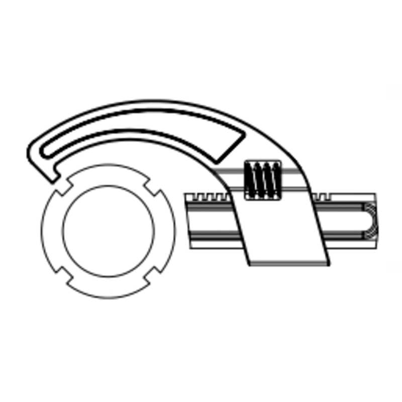 Clé à ergot réglable BUZZETTI Ø25-70mm Clé à ergot réglable BUZZETTI Ø25-70mm – Image 2