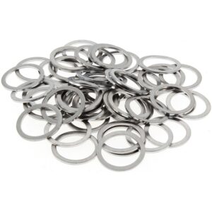 Rondelles alu BIHR 22x28x1,5mm 50 pi������ces