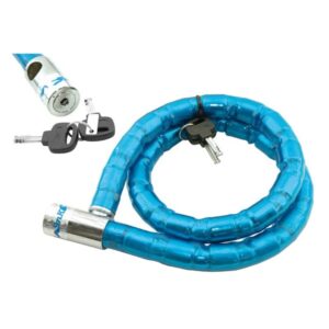 Antivol ������ bille VECTOR Snake - ������25mm / 1,0m - Bleu