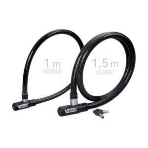 Cadenas de cable antivol VECTOR Max Lock - ������20mm / 1,5m