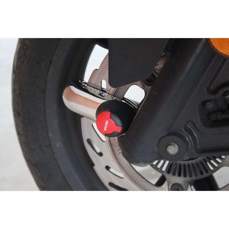 Bloque-disque VECTOR Block One - Ø10mm - Chromé Bloque-disque VECTOR Block One - Ø10mm - Chromé – Image 2