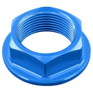 Ecrou d'axe de roue avant et arri������re LIGHTECH ergal cobalt Aprilia Rsv4