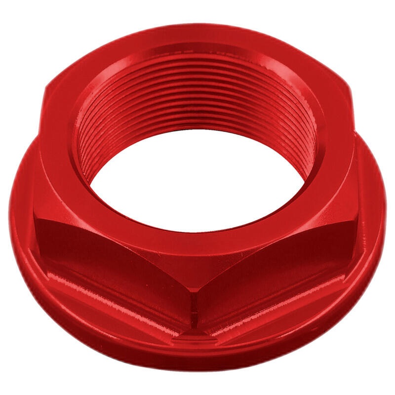 Ecrou de colonne de direction LIGHTECH ergal rouge Kawasaki Z750 Ecrou de colonne de direction LIGHTECH ergal rouge Kawasaki Z750