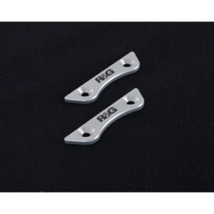 Cache-orifices repose-pieds arri������re R&G RACING argent Kawasaki Z900