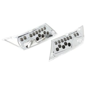 Clignotant arri������re V PARTS Type origine LED chrome Piaggio Zip 50