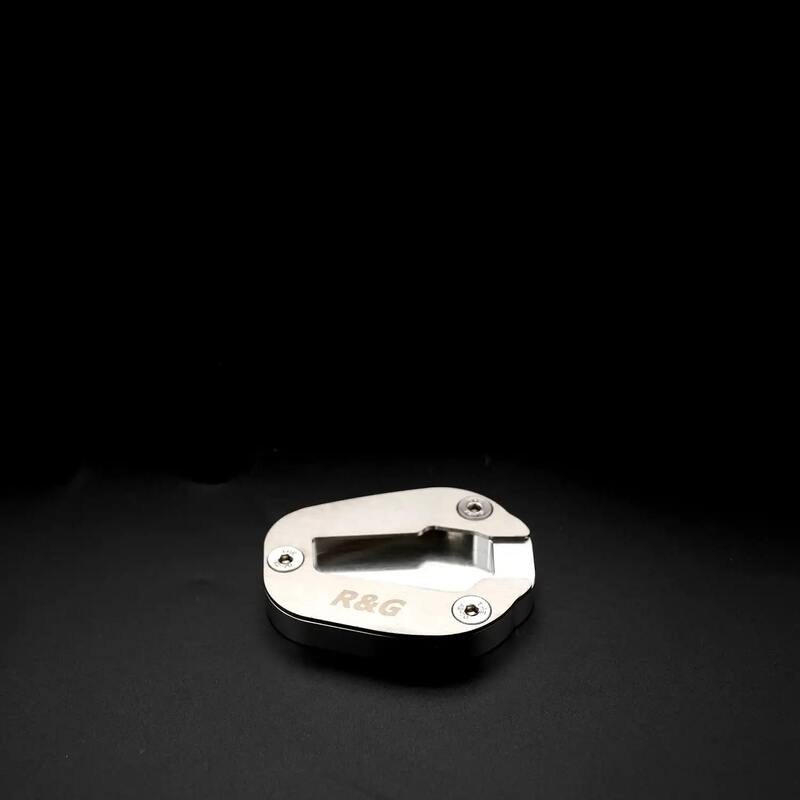 Patin de béquille R&G RACING - argent Honda CBR1000RR-R Patin de b������quille R&G RACING - argent Honda CBR1000RR-R