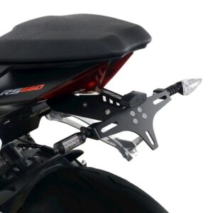 Support de plaque R&G RACING - noir Aprilia