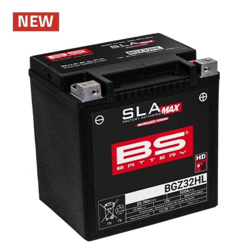 Batterie BS BATTERY SLA Max sans entretien activée usine - BGZ32HL Batterie BS BATTERY SLA Max sans entretien activ������e usine - BGZ32HL