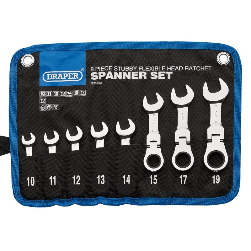 Jeu de clés mixtes DRAPER HI-TORQ® - 8 pièces Jeu de clés mixtes DRAPER HI-TORQ® - 8 pièces – Image 4