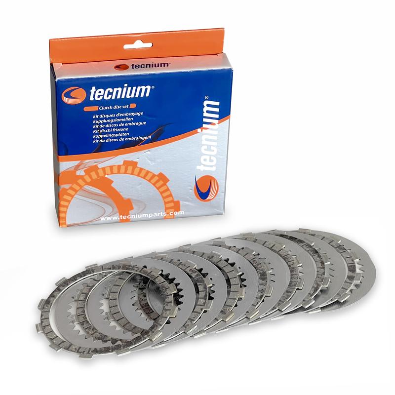 Kit disques garnis + lisses d'embrayage TECNIUM Kit disques garnis + lisses d'embrayage TECNIUM