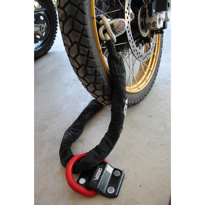 Kit antivol VECTOR - Padlock Ø21mm + Chaîne Ø14mm / 1,5m - SRA / ART / NF-FMCC Kit antivol VECTOR - Padlock Ø21mm + Chaîne Ø14mm / 1,5m - SRA / ART / NF-FMCC – Image 3