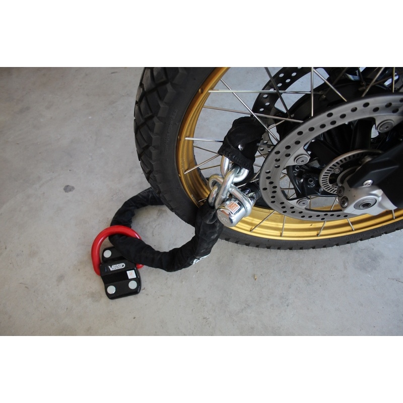 Kit antivol VECTOR - Padlock Ø21mm + Chaîne Ø14mm / 1,5m - SRA / ART / NF-FMCC Kit antivol VECTOR - Padlock Ø21mm + Chaîne Ø14mm / 1,5m - SRA / ART / NF-FMCC – Image 4