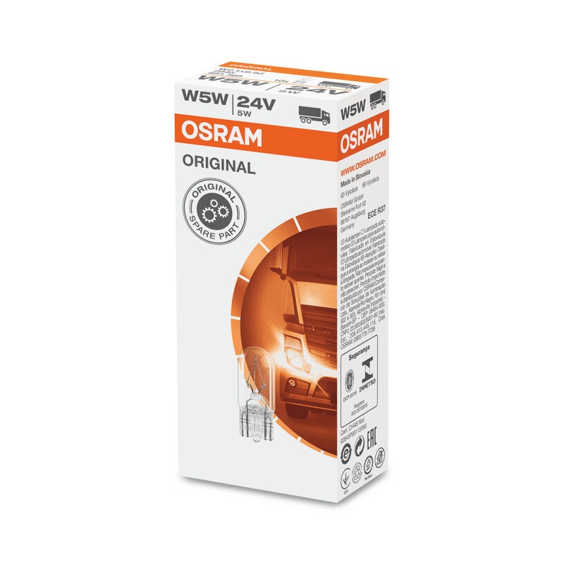 Ampoule OSRAM Original Line W5W 12V 5W - boîte de 10 Ampoule OSRAM Original Line W5W 12V 5W - bo������te de 10