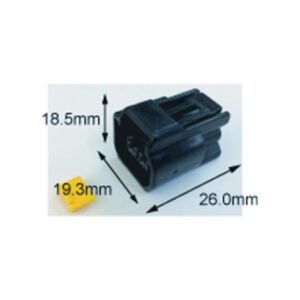 Connectique ������lectrique femelle ������tanche TOURMAX type 090 (FRW)