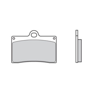 Plaquettes de Frein Avant Brembo 07BB15SR Pour GILERA SATURNO 500 PIUMA 1990-1994