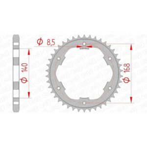 Couronne AFAM acier standard 92634 - 525